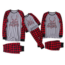 Load image into Gallery viewer, Christmas Family Pajamas Plaid Matching Sleepwear Clothes Outfits Look Father Mother Kid &amp; Baby Nightwear Christmas Pyjamas Sets