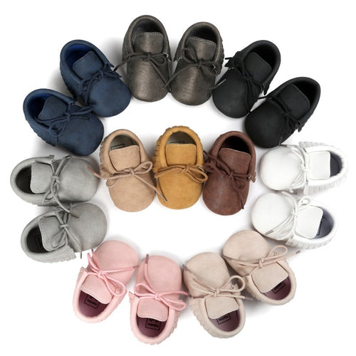 Hot Baby Shoes New Autumn/Spring Newborn Boys Girls Toddler Shoes PU Leather Baby Moccasins Sequin Casual Sneakers 0-18M