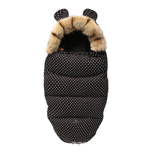 Newborn Baby Stroller Sleeping Bag Thicken Warm Infant Stroller Footmuff Wheelchair Winter Warm Sleepsacks Envelope Sleepsacks