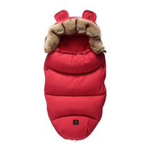 Load image into Gallery viewer, Newborn Baby Stroller Sleeping Bag Thicken Warm Infant Stroller Footmuff Wheelchair Winter Warm Sleepsacks Envelope Sleepsacks