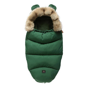 Newborn Baby Stroller Sleeping Bag Thicken Warm Infant Stroller Footmuff Wheelchair Winter Warm Sleepsacks Envelope Sleepsacks