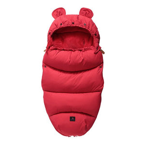 Newborn Baby Stroller Sleeping Bag Thicken Warm Infant Stroller Footmuff Wheelchair Winter Warm Sleepsacks Envelope Sleepsacks