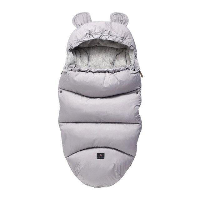 Newborn Baby Stroller Sleeping Bag Thicken Warm Infant Stroller Footmuff Wheelchair Winter Warm Sleepsacks Envelope Sleepsacks