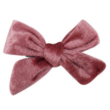 Load image into Gallery viewer, Solid Velet Big Bow Baby Hair Clips Handmade Knot Hairpins For Girls Photo Prop/Dialy Life Newborn Infant Hair Accessories 2019