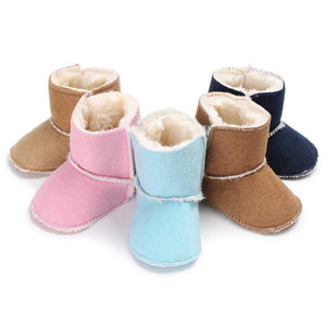 Unisex Baby Soft bottom Shoes  Keep Warm Newborns Toddler First Walkers  Baby Multicolor   Toddler Boots