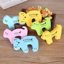 Load image into Gallery viewer, Child Safety Protection Baby Safety Cute Animal Security Card Door Stopper Baby Newborn Care Child Lock Protection From Children