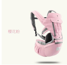 Load image into Gallery viewer, AIEBAO Ergonomic Baby Carrier Infant Kid Baby Hipseat Sling Front Facing Kangaroo Baby Wrap Carrier for Baby Travel 0-36 Months