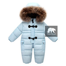 Load image into Gallery viewer, Designed for Russian winter baby snowsuit  , 90% duck down jacket for girls coats Winter Park for infant boy snowsuit snow wear