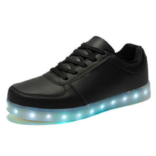 Load image into Gallery viewer, KRIATIV USB Charger glowing sneakers Lighted shoes for Boy&amp;Girl Casual led shoes for children led slippers Luminous Sneakers