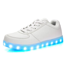 Load image into Gallery viewer, KRIATIV USB Charger glowing sneakers Lighted shoes for Boy&amp;Girl Casual led shoes for children led slippers Luminous Sneakers