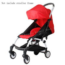 Load image into Gallery viewer, Stroller Hood &amp; Mattress For 175 Yoya Baby Throne Oxford Cloth Back With Mesh Pockets Yoya Stroller Accessories Cushion For Yoyo