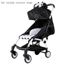 Load image into Gallery viewer, Stroller Hood &amp; Mattress For 175 Yoya Baby Throne Oxford Cloth Back With Mesh Pockets Yoya Stroller Accessories Cushion For Yoyo