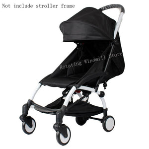 Stroller Hood & Mattress For 175 Yoya Baby Throne Oxford Cloth Back With Mesh Pockets Yoya Stroller Accessories Cushion For Yoyo