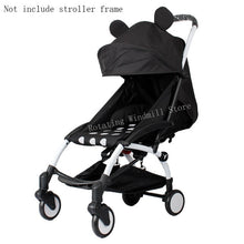 Load image into Gallery viewer, Stroller Hood &amp; Mattress For 175 Yoya Baby Throne Oxford Cloth Back With Mesh Pockets Yoya Stroller Accessories Cushion For Yoyo