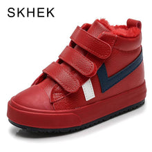 Load image into Gallery viewer, SKHEK 2018 New Kids Girls Boots Leather Princess Martin Boots Fashion Elegant Casual Child Shoe For Boys Baby Boots Shoes