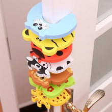 Load image into Gallery viewer, Child Safety Protection Baby Safety Cute Animal Security Card Door Stopper Baby Newborn Care Child Lock Protection From Children