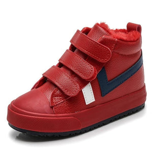 SKHEK 2018 New Kids Girls Boots Leather Princess Martin Boots Fashion Elegant Casual Child Shoe For Boys Baby Boots Shoes