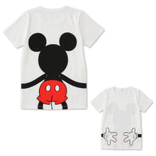 Load image into Gallery viewer, LILIGIRL Dad and Me T-shirt Summer Mother and Daughter Clothes Boys Girls Mickey Minnie Mouse Cotton Top Family Matching Clothes