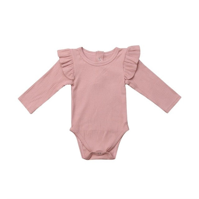 Winter Baby Girl Rompers Autumn Princess Newborn Baby Clothes For 0-2Y Girls Boys Long Sleeve Jumpsuit Kids Baby Outfits Clothes