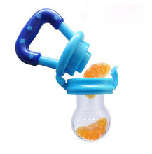 Load image into Gallery viewer, Silicone Baby Pacifier Infant Nipple Soother Toddler Kids Pacifier Feeder For Fruits Food Nibler Dummy Baby Feeding Pacifier