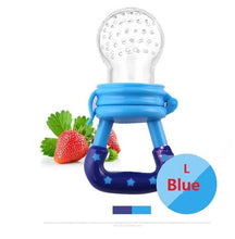 Load image into Gallery viewer, Silicone Baby Pacifier Infant Nipple Soother Toddler Kids Pacifier Feeder For Fruits Food Nibler Dummy Baby Feeding Pacifier