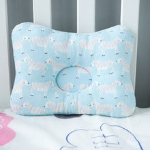 Load image into Gallery viewer, Muslinlife Head Protection Cushion Pillow Newborn Baby Kids Pillows Animal Printed Cotton Kids Pillow Sleep Positioner Dropship