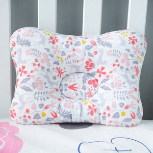 Muslinlife Head Protection Cushion Pillow Newborn Baby Kids Pillows Animal Printed Cotton Kids Pillow Sleep Positioner Dropship