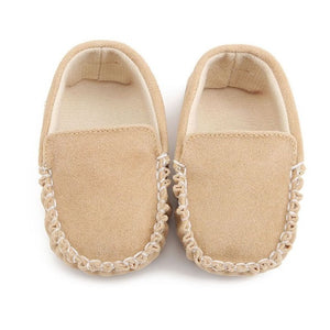 Newborn Baby Boy Girl Shoes First Walkers Baby Moccasin Shoes PU Leather Prewalkers for Kids Crib Shoes