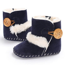 Load image into Gallery viewer, Baby Girl Boy Snow Boots Winter Half Boots Infant Kids New Soft Bottom Shoes