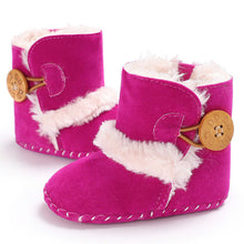 Load image into Gallery viewer, Baby Girl Boy Snow Boots Winter Half Boots Infant Kids New Soft Bottom Shoes