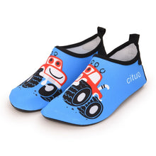 Load image into Gallery viewer, Children beach shoes baby soft floor indoor slipper snorkeling swim socks boys and girls anti-slip home barefoot kids slippers