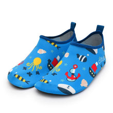 Load image into Gallery viewer, Children beach shoes baby soft floor indoor slipper snorkeling swim socks boys and girls anti-slip home barefoot kids slippers