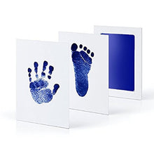 Load image into Gallery viewer, Baby Care Non-Toxic Baby Handprint Footprint Imprint Kit Baby Souvenirs Casting Newborn Footprint Ink Pad Infant Clay Toy Gifts