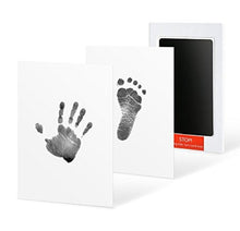 Load image into Gallery viewer, Baby Care Non-Toxic Baby Handprint Footprint Imprint Kit Baby Souvenirs Casting Newborn Footprint Ink Pad Infant Clay Toy Gifts