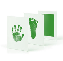 Load image into Gallery viewer, Baby Care Non-Toxic Baby Handprint Footprint Imprint Kit Baby Souvenirs Casting Newborn Footprint Ink Pad Infant Clay Toy Gifts