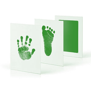 Baby Care Non-Toxic Baby Handprint Footprint Imprint Kit Baby Souvenirs Casting Newborn Footprint Ink Pad Infant Clay Toy Gifts