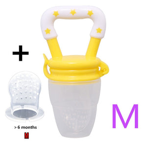 Fresh Food Nibbler Baby Pacifiers Feeder Kids Fruit Feeder Nipples Feeding Safe Baby Supplies Nipple Teat Pacifier Bottles