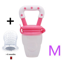 Load image into Gallery viewer, Fresh Food Nibbler Baby Pacifiers Feeder Kids Fruit Feeder Nipples Feeding Safe Baby Supplies Nipple Teat Pacifier Bottles