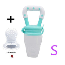 Load image into Gallery viewer, Fresh Food Nibbler Baby Pacifiers Feeder Kids Fruit Feeder Nipples Feeding Safe Baby Supplies Nipple Teat Pacifier Bottles