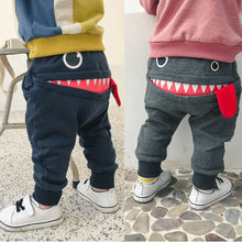 Load image into Gallery viewer, Casual Baby Children Pants Toddler Boys Girls Cute Big Mouth Monster Trousers Costumes Long Cototn Infant Cartoon Panty Clothes