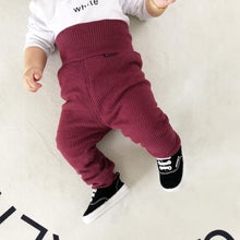 Load image into Gallery viewer, New Winter Baby Full Length Pants High waist Cotton Toddler Harem Pants Newborn Casual Trousers Loose Infants Elastic Pants