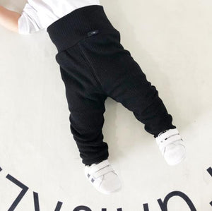 New Winter Baby Full Length Pants High waist Cotton Toddler Harem Pants Newborn Casual Trousers Loose Infants Elastic Pants