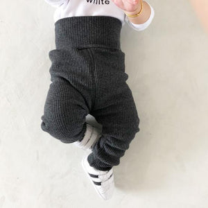 New Winter Baby Full Length Pants High waist Cotton Toddler Harem Pants Newborn Casual Trousers Loose Infants Elastic Pants