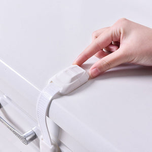 Multi-Function Plastic Baby Safety Lock Children Protection Infant Security Lock Child Safety Lock Drawer Fridge Door Interlocks