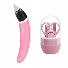 Load image into Gallery viewer, Kid Baby baby Nasal Aspirator Electric Nose Cleaner Newborn baby sucker cleaner Sniffling Equipment Safe Hygienic Nose aspirator