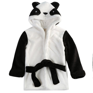 Newest Baby Girls Boys Kids Sleepwear Sleep Robes Animal Cute Plush Winter Warm Night gown Pajamas